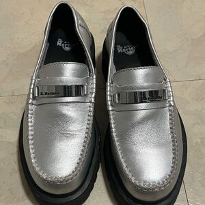 Dr. Martens Adrian Metallic Tumble Loafers